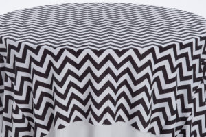 Black Chevron Prints Overlay - Image 2