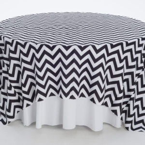 Black Chevron Prints Overlay
