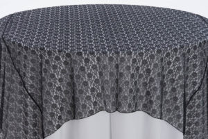 Black Garden Lace Overlay - Image 2