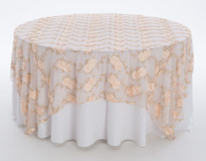 Blush Vintage Veil Textured Sheer