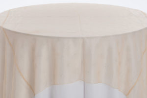 Champagne Spiral Sheer Overlay - Image 2