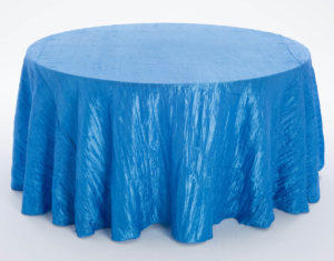Cornflower Crinkle Taffeta
