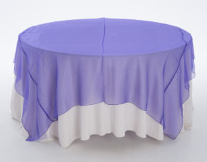 Deep Purple Organza