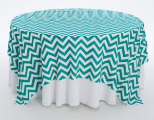 Emerald Chevron Prints Overlay