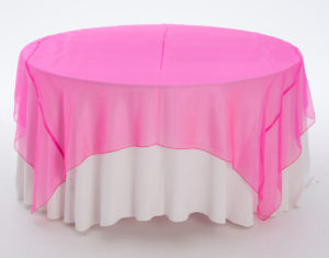 Hot Pink Organza