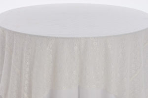 Ivory Garden Lace Overlay - Image 2