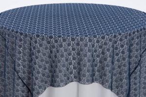 Navy Garden Lace Overlay - Image 2