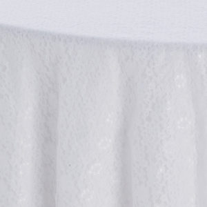 White Garden Lace Overlay - Image 3