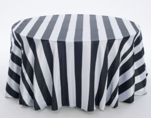 Black White 3 inch Stripes