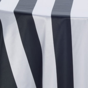 Black White 3 inch Stripes - Image 3
