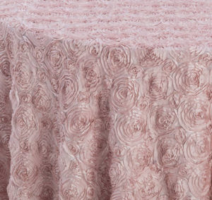Blush Flowered Taffeta - Image 3