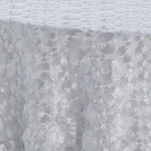 Silver Coin Textured Sheer Overlay - Image 3