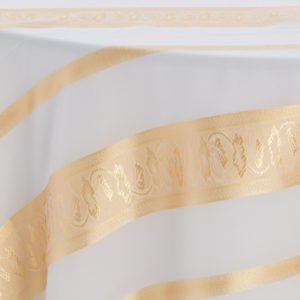 White Gold Stripe Sheer - Image 3