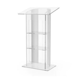 Clear Acrylic Podium - Image 2