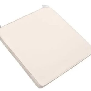 Ivory Bamboo Folding Chair Pad
